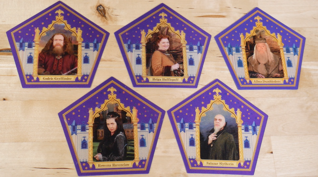 salazar slytherin chocolate frog card